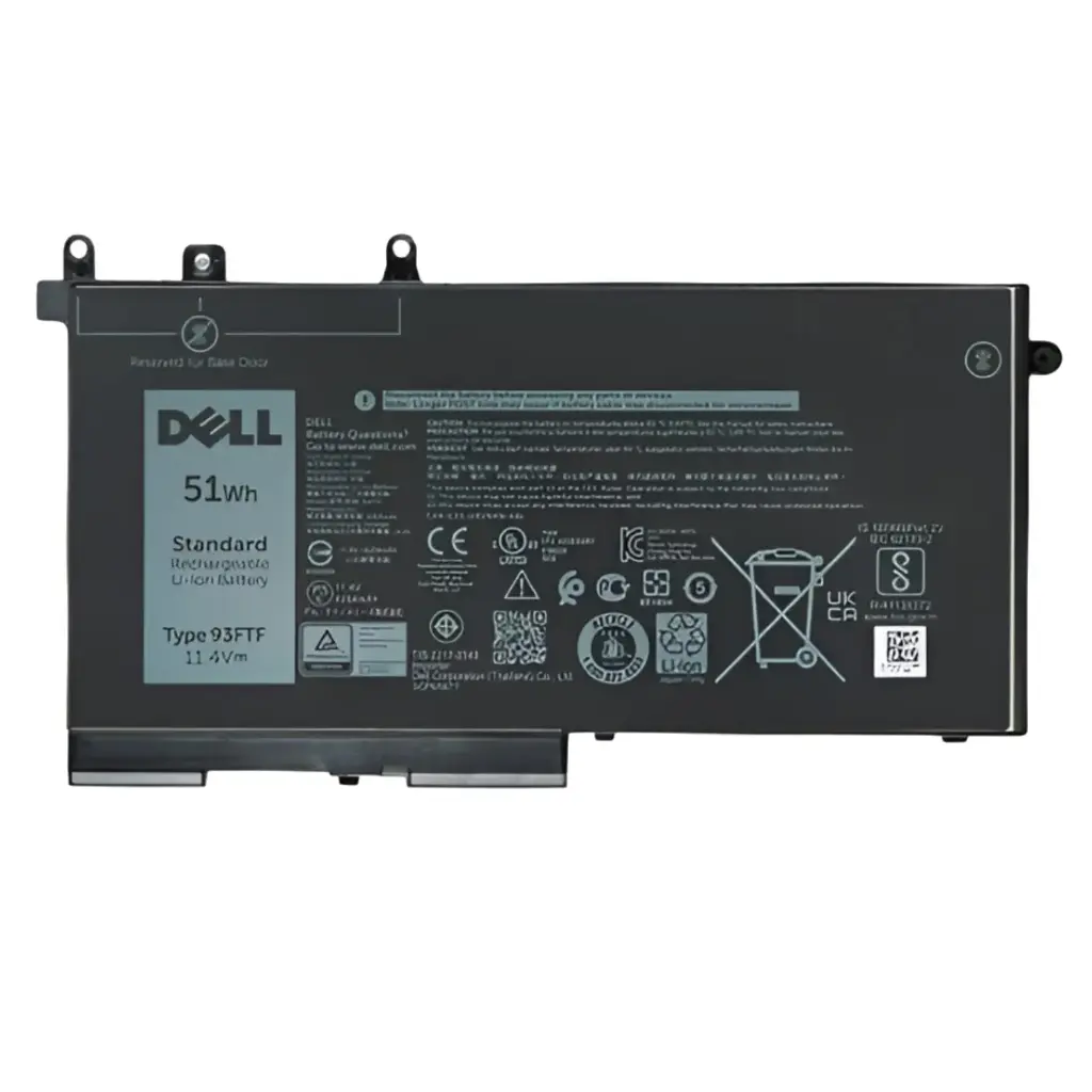 Laptop Battery DELL Latitude 5480 51 W - 93FTF - Original