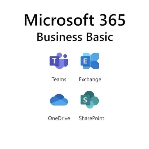 [MSOFC365BSNS] MS Office 365 Business Basic MICROSOFT 1-Year Subscription for 1 User